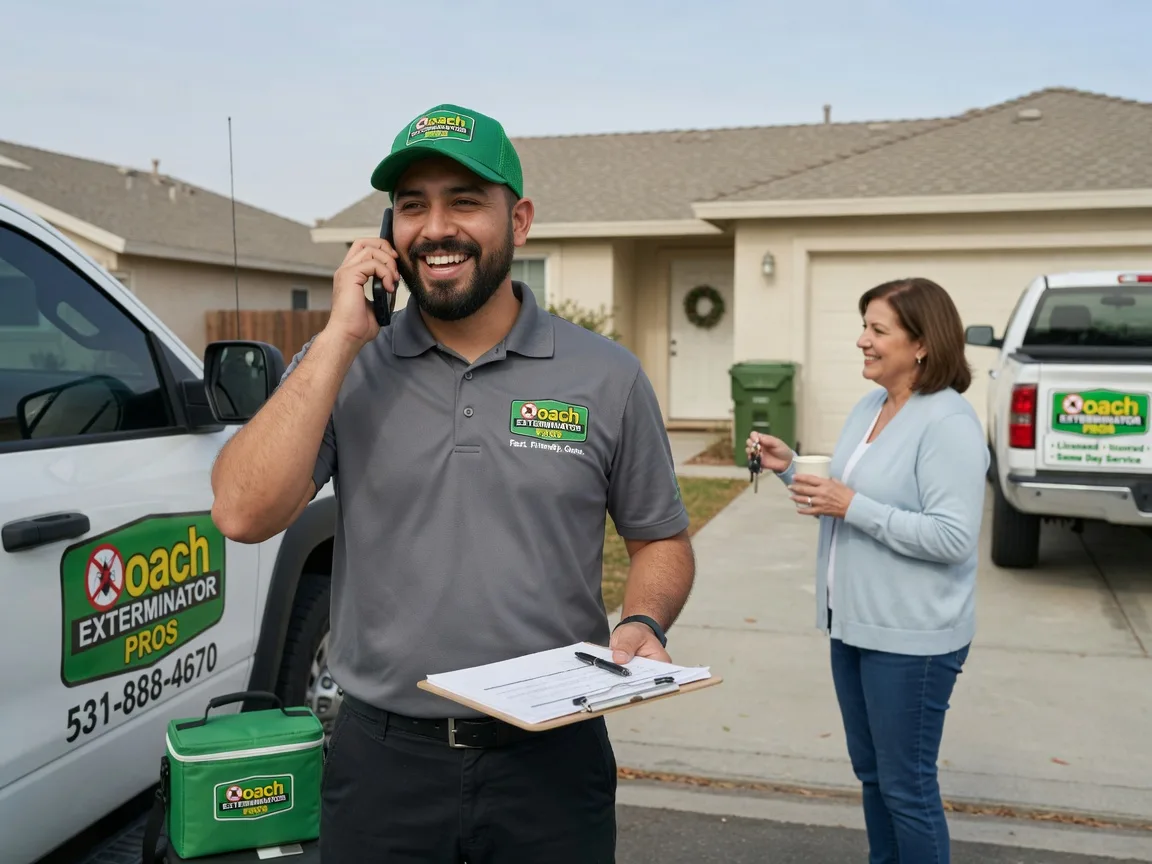 Pest Control Roach Exterminator Amanda, OH FAQs